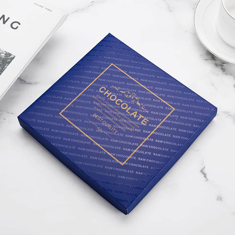 Eco Friendly Paper Box Packaging For Chocolate Folding Boxes