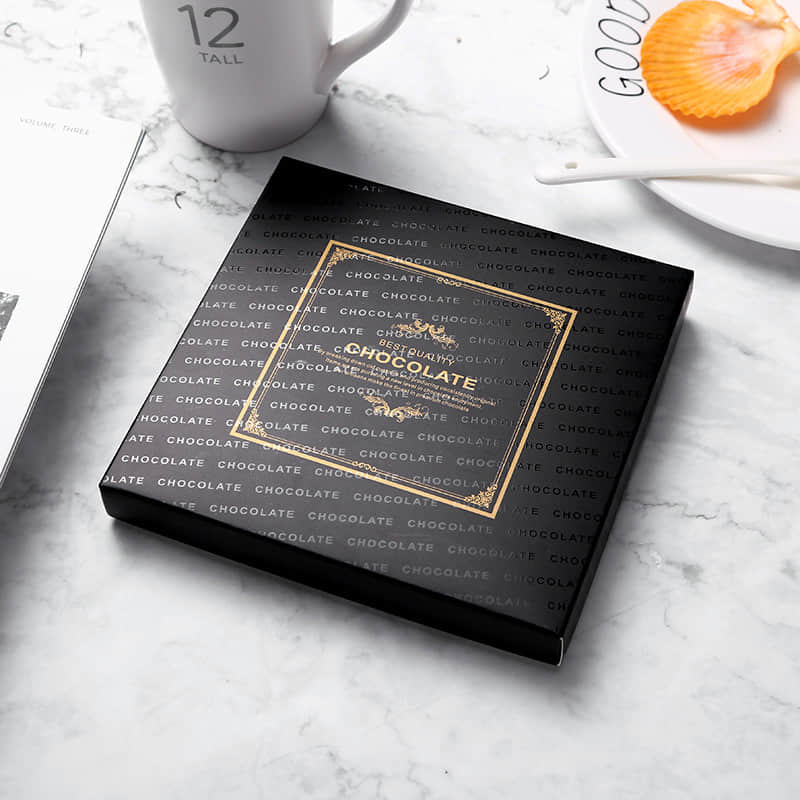 Eco Friendly Paper Box Packaging For Chocolate Folding Boxes