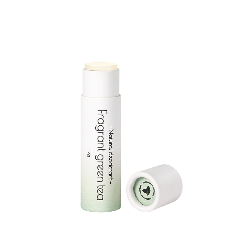 Custom logo Design Printed Push Up paper tube For lip balm