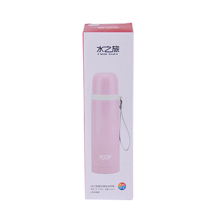 Corrugated paper box for watter bottle