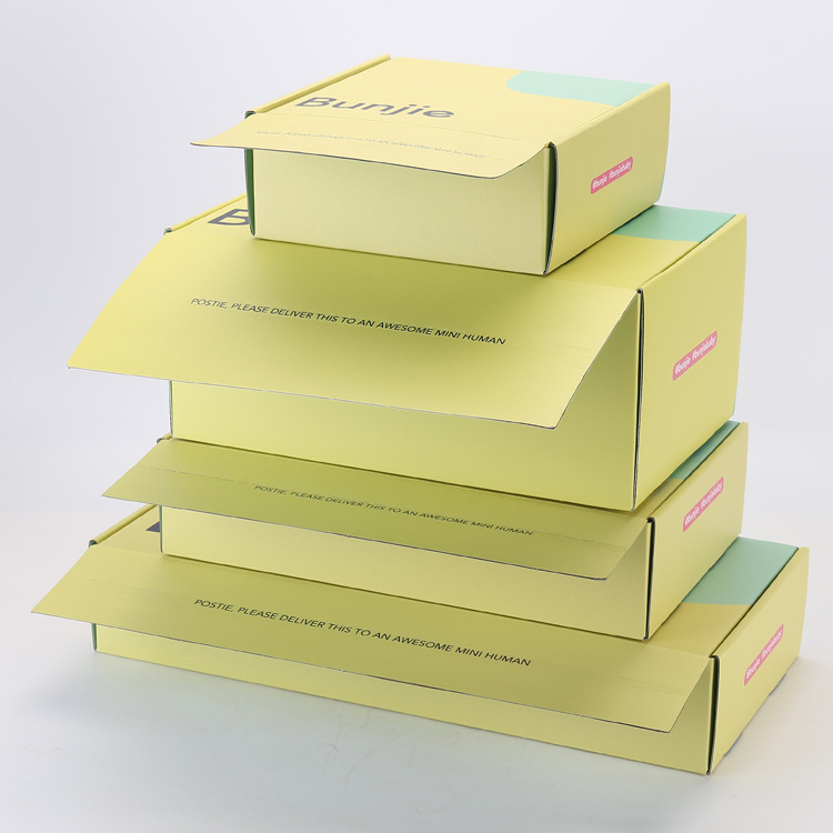Custom Corrugated Paper Boxes with Easy Tear Opening Design