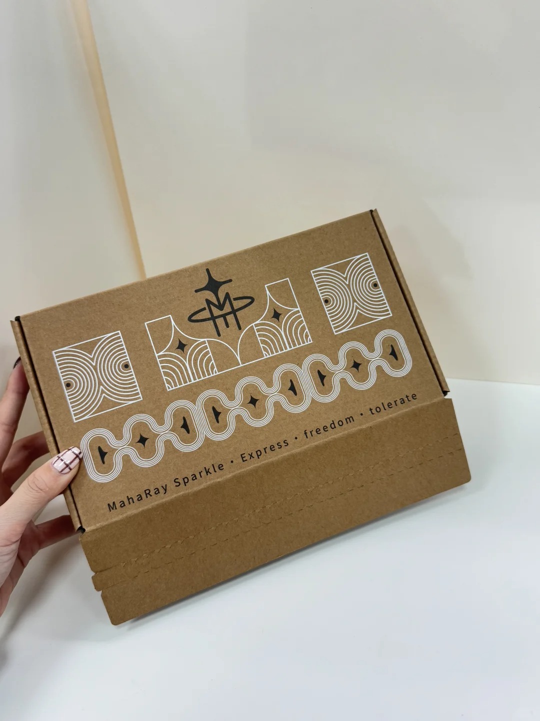 Custom Brown Kraft Corrugated Paper Boxes for Packaging