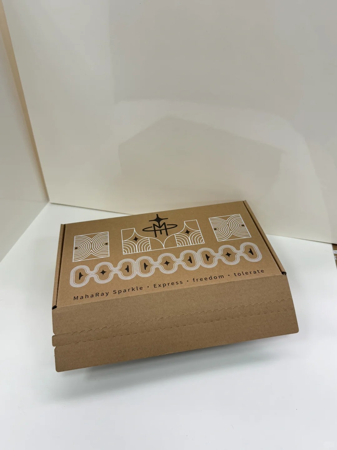 Custom Brown Kraft Corrugated Paper Boxes for Packaging