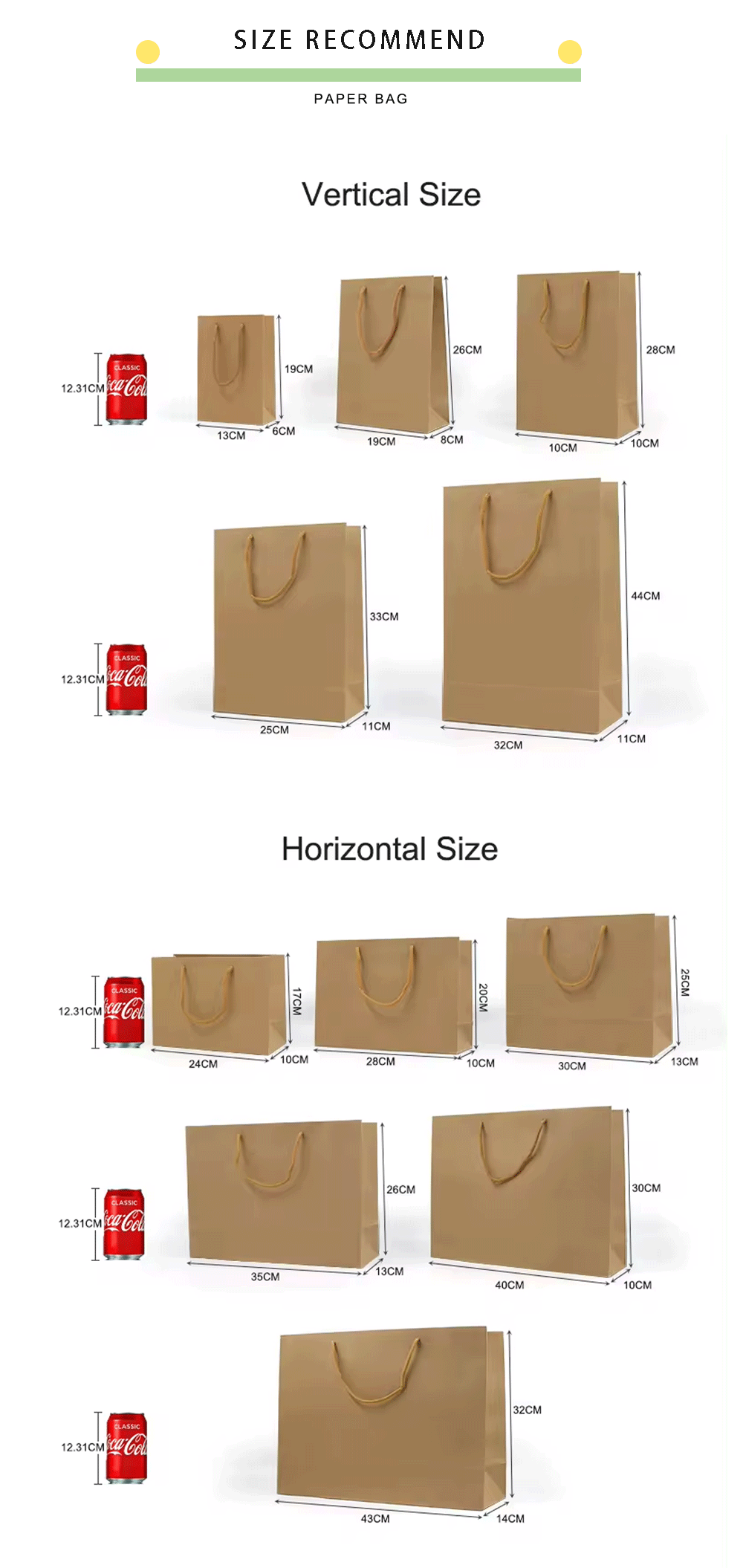 Custom Eco Friendly Kraft Paper Bags for Packaging