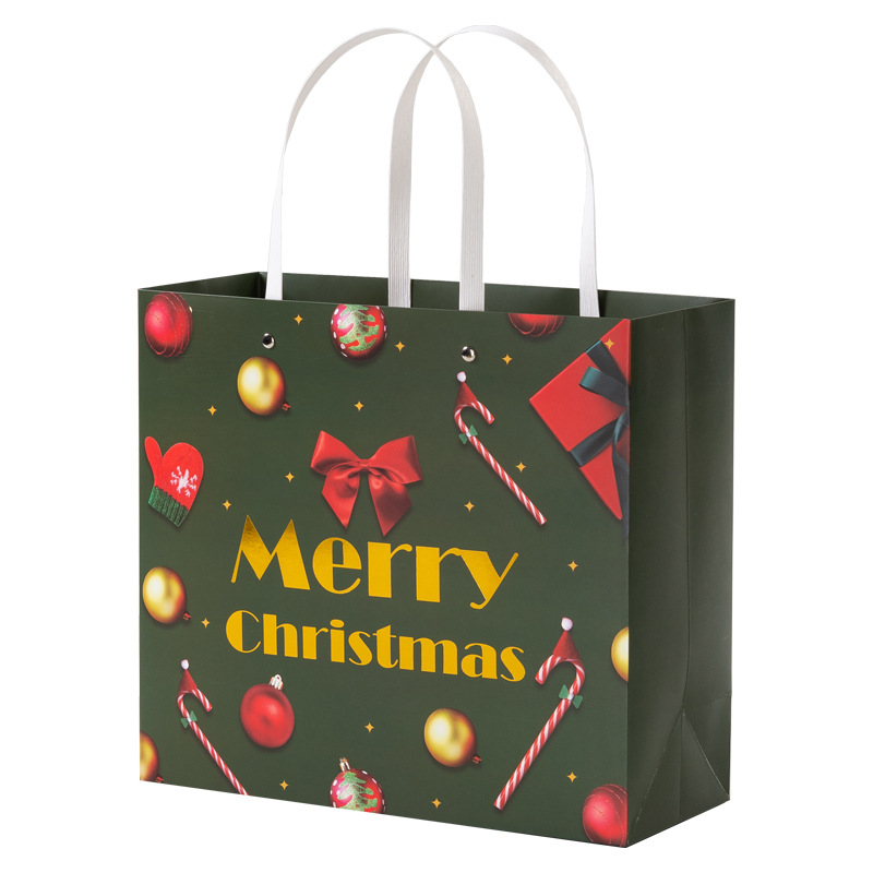 High Quality Custom Christmas Paper Gift Bags