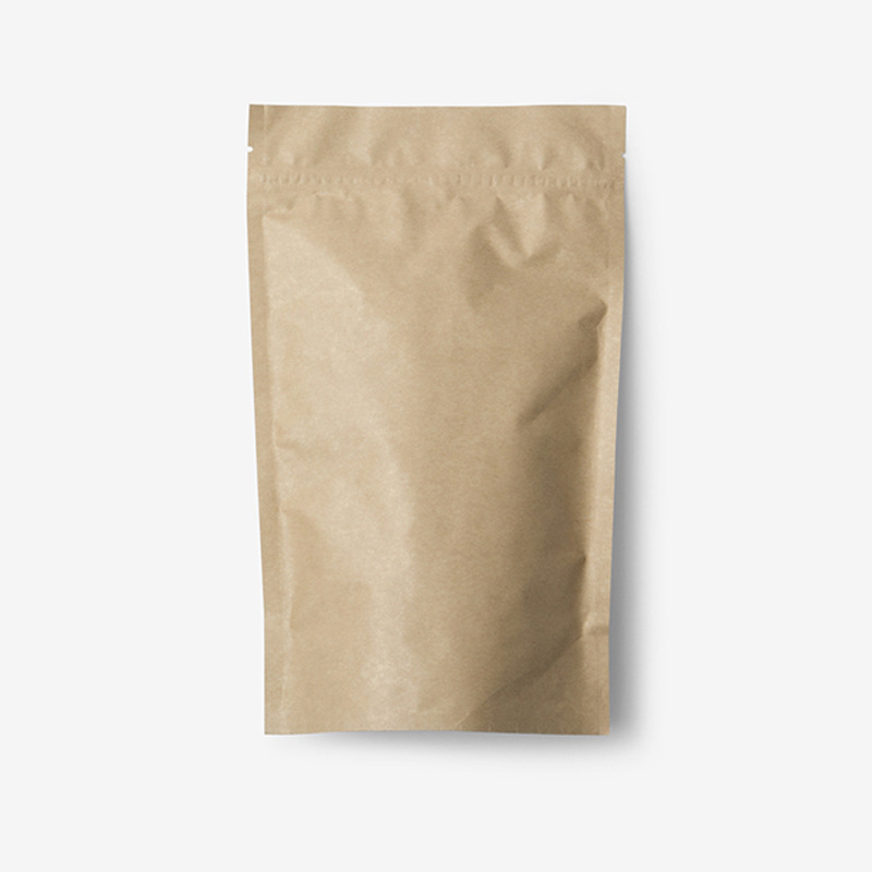 Eco Friendly Kraft Paper Stand Up Bags with Custom Printing