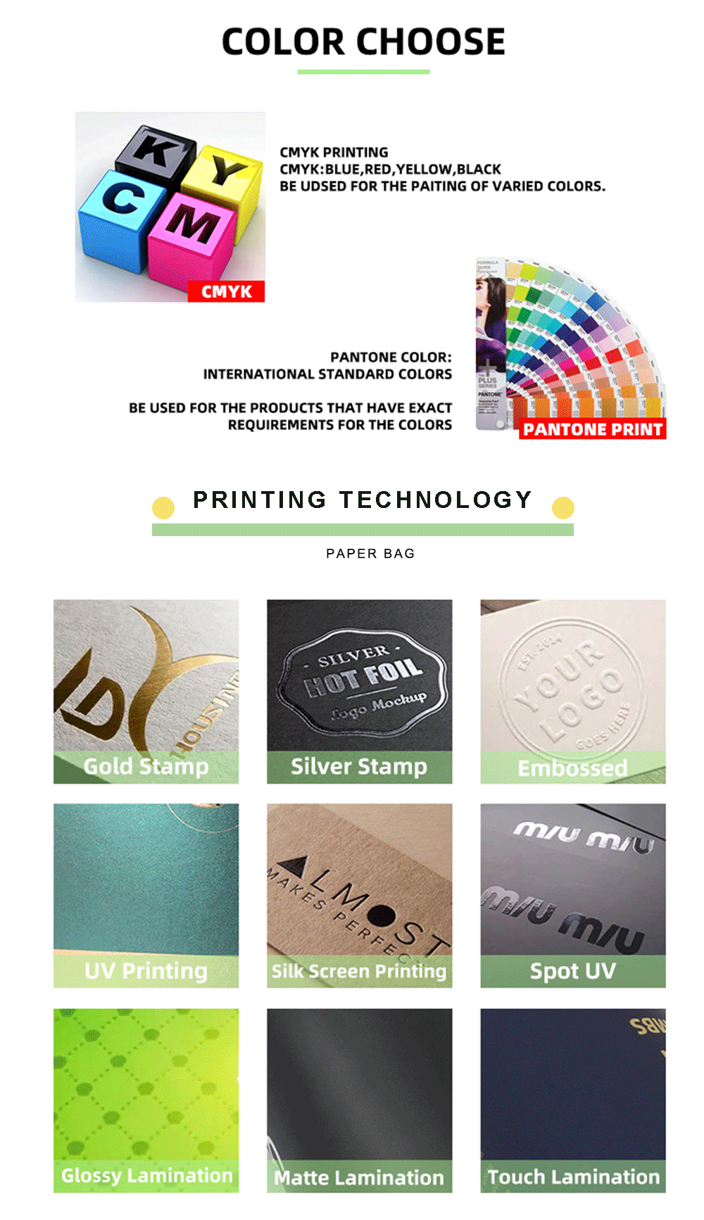 Custom Printed Paper Stand Up Bags for Snacks and Coffee