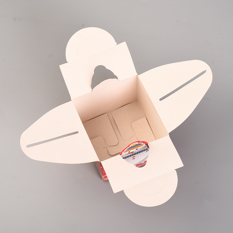 Eco Friendly Paper Card Folding Box For Christmas Gift Box
