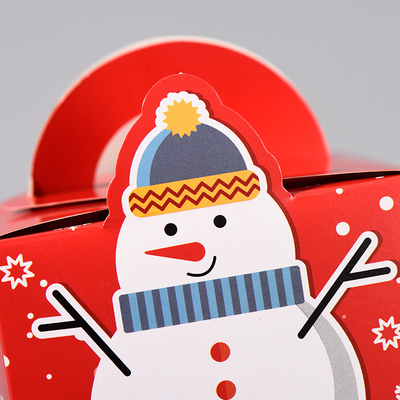 Eco Friendly Paper Card Folding Box For Christmas Gift Box