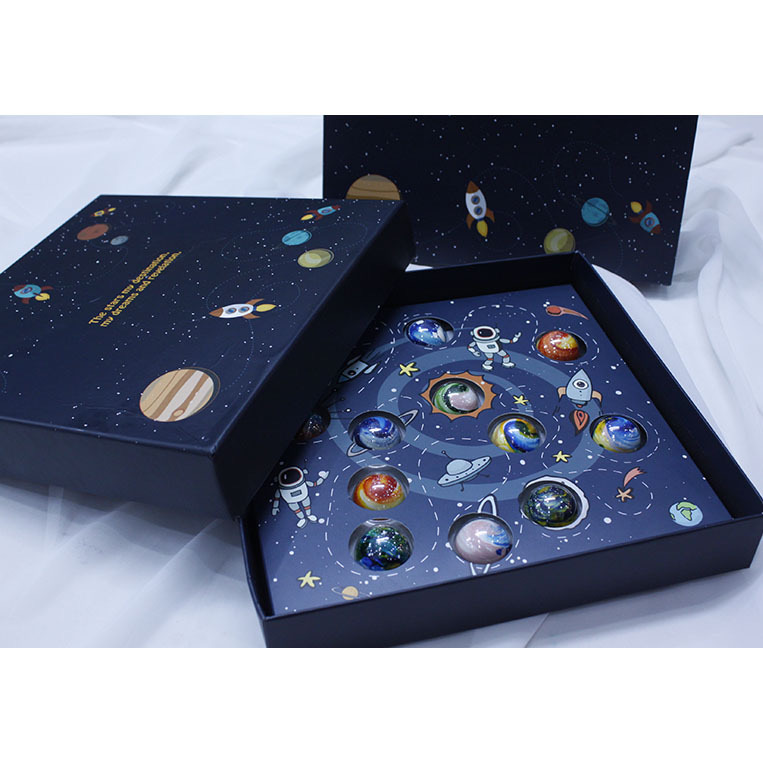 Chocolate Paper Box Packaging Eco Friendly