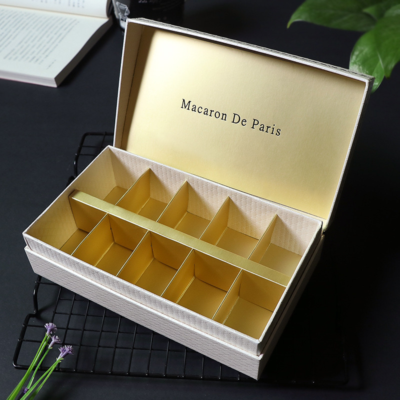 Luxury Paper Box For Food Macarons