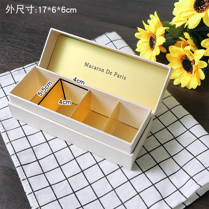 Luxury Paper Box For Food Macarons