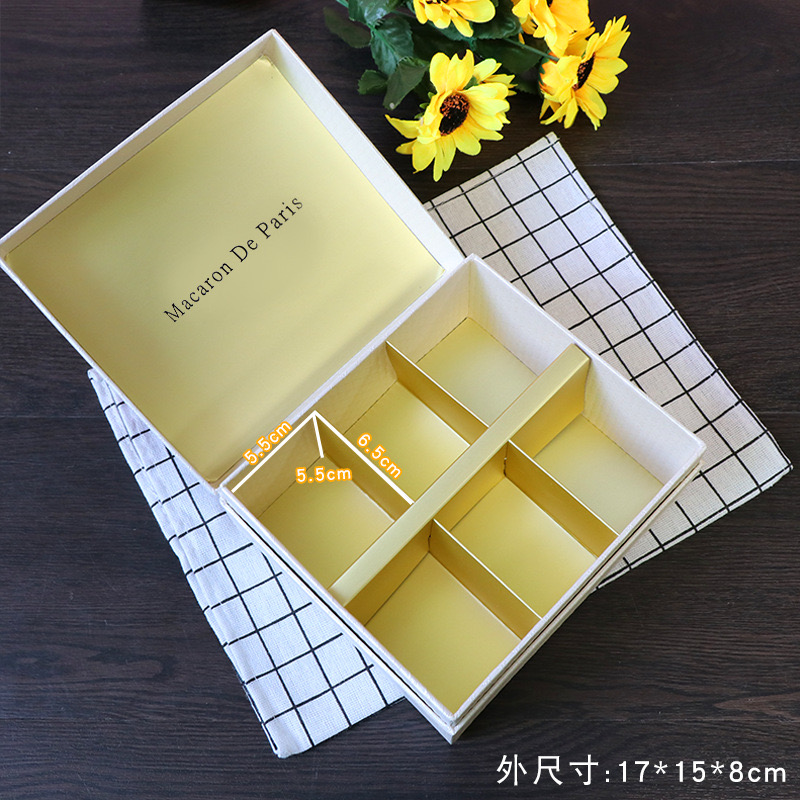 Luxury Paper Box For Food Macarons