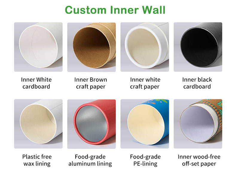 Custom Paper Tube Packaging for Candle Products