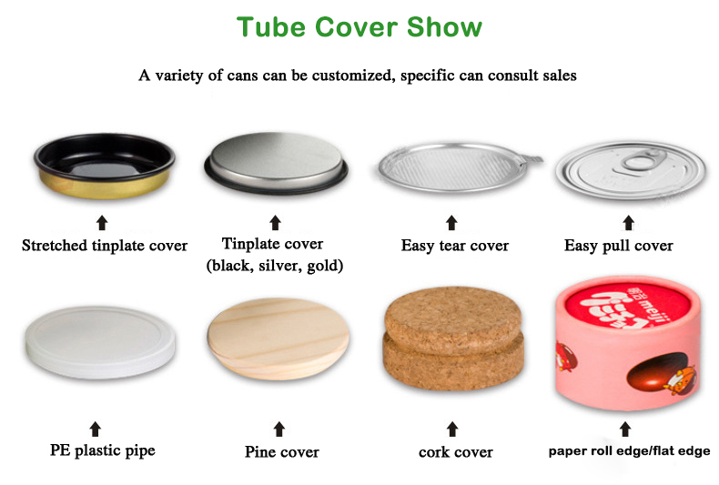 Eco-Friendly Paper Tube Packaging for Skincare Products with Insert