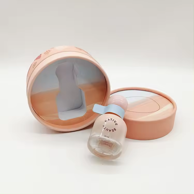 Eco-Friendly Paper Tube Packaging for Skincare Products with Insert