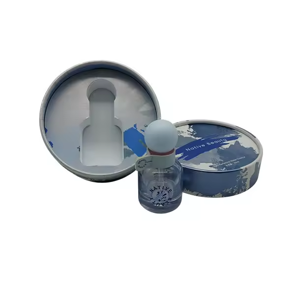 Eco-Friendly Paper Tube Packaging for Skincare Products with Insert
