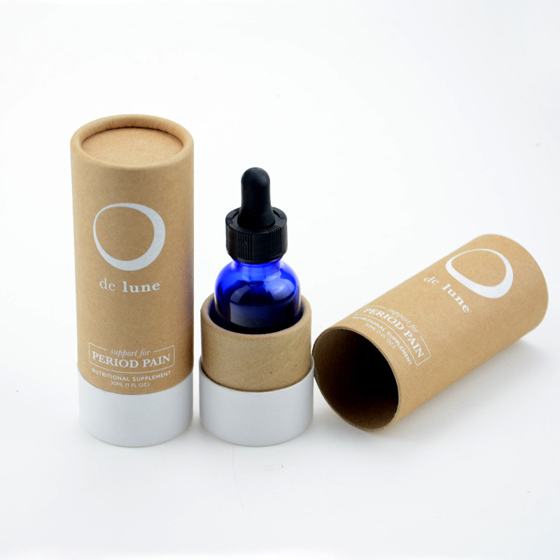 Custom Paper Tube Packaging for Skincare Bottles