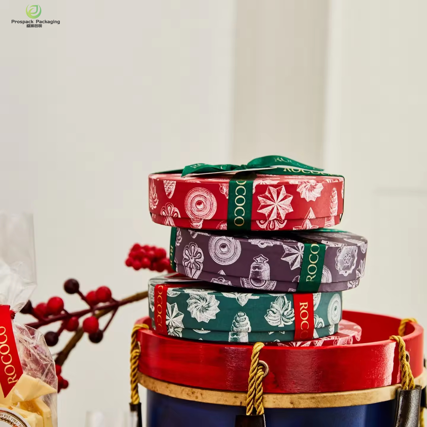 Food Grade High Quality Eco Friendly Paper Tube For Chocolate