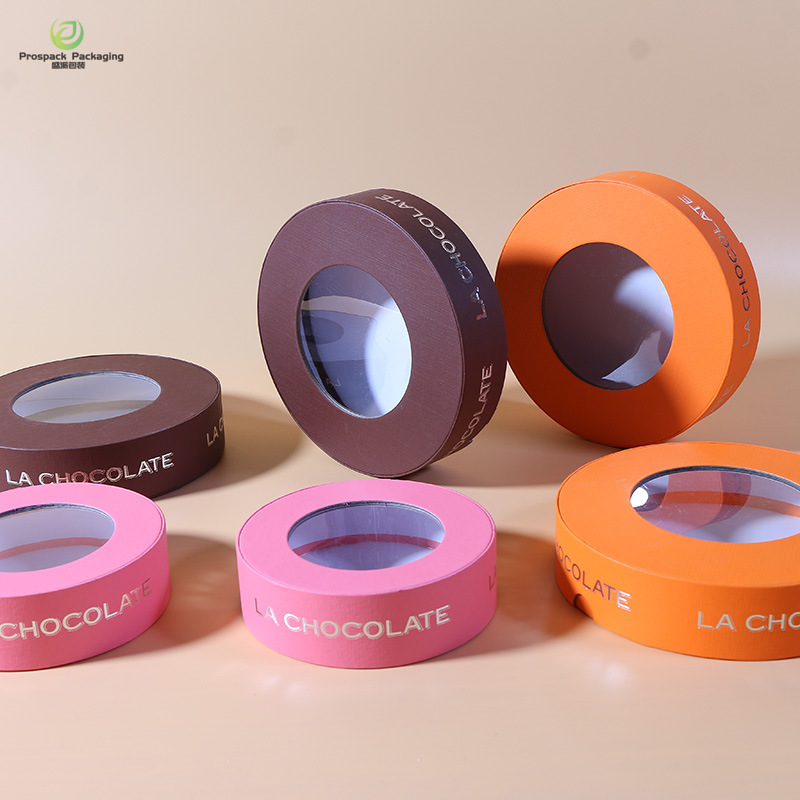 Chocolate Paper Tube With Window
