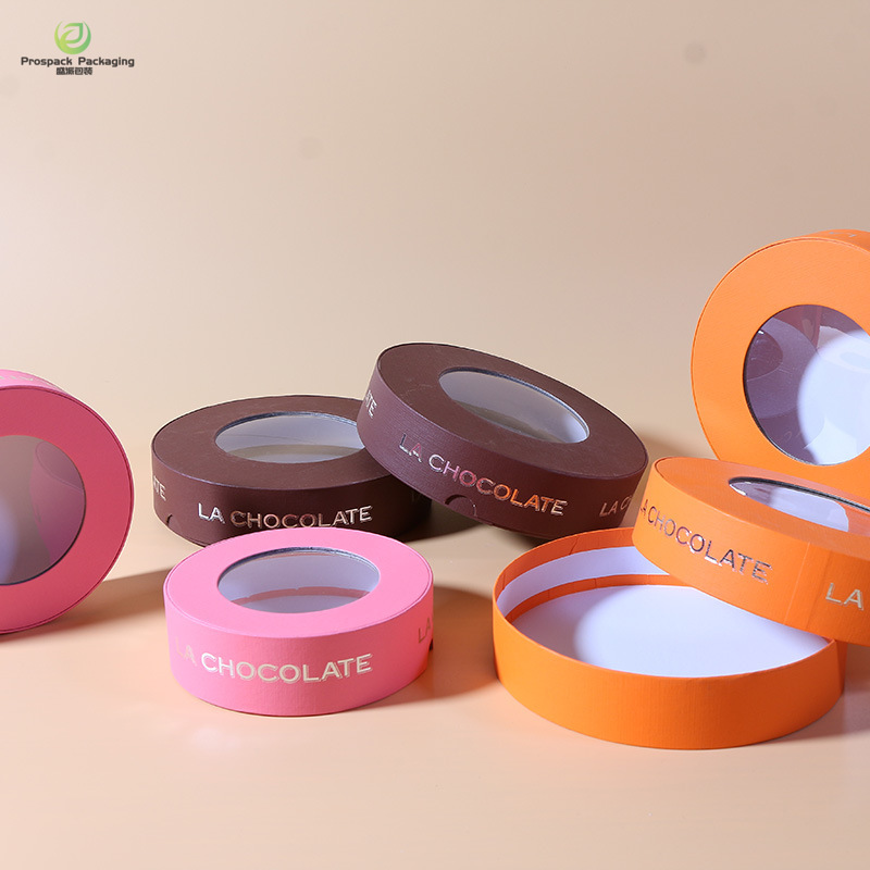 Chocolate Paper Tube With Window